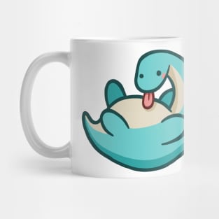 Strange Long Neck Dino Dinosaur Mug